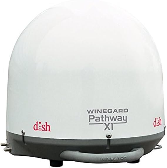 Winegard Pathway X1 PA-2000 Truck Satellite TV Antenna - White