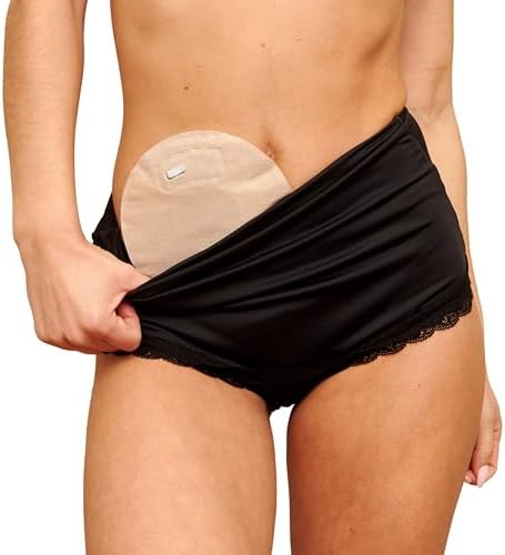 SIIL Ostomy Incontinence Protective Briefs & Underwear for Women, Leakproof Ostomy Underwear with Inner Pocket | Made in EU
