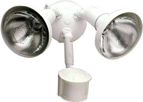 All Pro MS185RW White Motion Activated Flood Lights 120 Watt