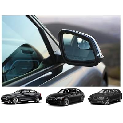 Blind Spot Mirrors- Compatible with BMW 3 Series F30 Extended View