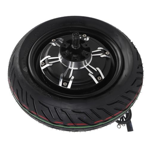 Hub Motor for Electric Scooter Motorcycle 10 Inch 48V to 72V 800 to 2000W Aluminum Alloy High Torsion Shock Absorbing