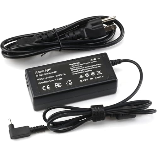 19V 2.37A 45W AC Laptop Charger for Acer Aspire 5 A515-55 A515-46 A515-56 A515-54 A517-52 A115-31 Chromebook R11 C720 C731 C738T C740 CB3-111 CB3-131 Series Power Supply Adapter