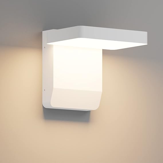 K-Bright 20 W LED Wall Light Outdoor White [Energy Class G]