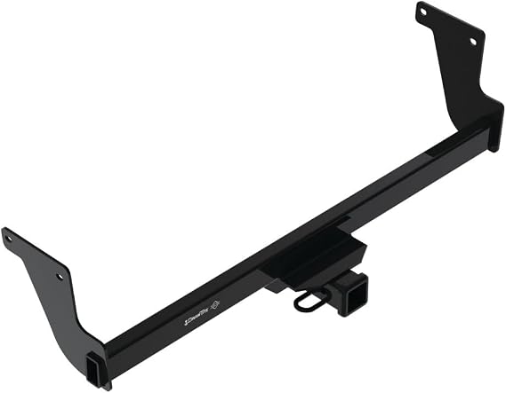 Class 3 Trailer Hitch, 2 Inch Square Receiver, Black, Compatible with BMW iX