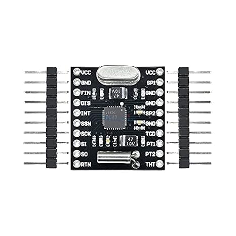 Breakout TDC-GP22 Universal 2-Channel Time to Digital Converters Sensor Board Ultrasonic Flow Converter Module