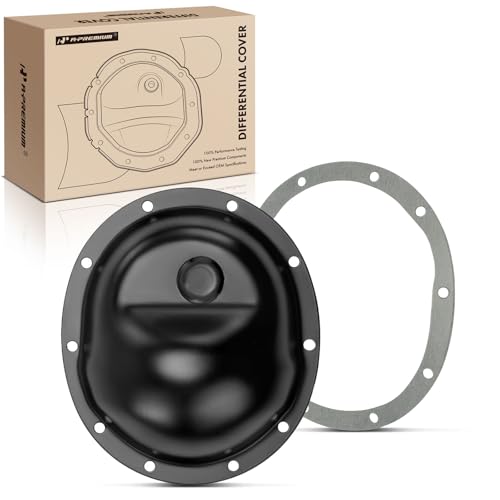 A-Premium Rear Differential Cover with Gasket & Drain Plug Compatible with Jeep Grand Cherokee 1999-2004 Cherokee 2001 Wrangler 2002-2006 with Dana 35 Axle