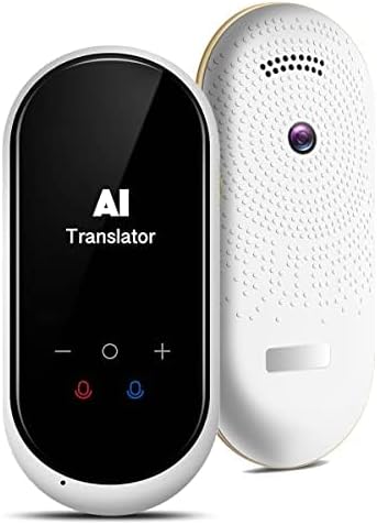 Language Translator Device Two-Way Instant Translator Device 106 Languages Support Voice & Text & Offline & Photo Translation High Accuracy Voice Translator Device for Travel Learning Business