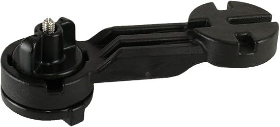 YakAttack SideArm Track Mount | Offset Kayak Accessory Extension for Paddle Holders, Rod Holders & Camera Mounts | Compatible with MightyMount, GearTrac & Most Track Systems | Made in USA