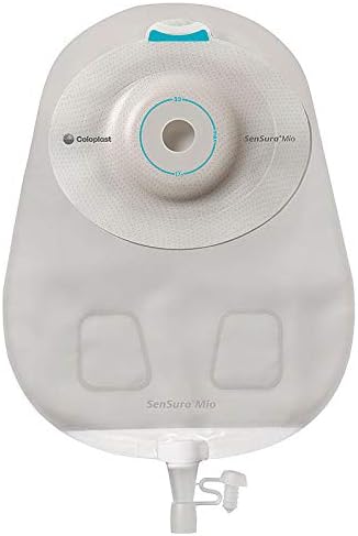 Mio 1-Piece Urostomy Pouch, Deep Convex, Maxi, Transparent, Cut-to-fit (Box of 10)