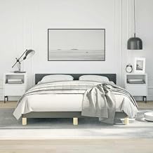 Modern Dark Gray Fabric Bed Frame with Plywood Support - Contemporary Minimalist Design for Bedroom, Easy Assembly and Durable Polyester Construction