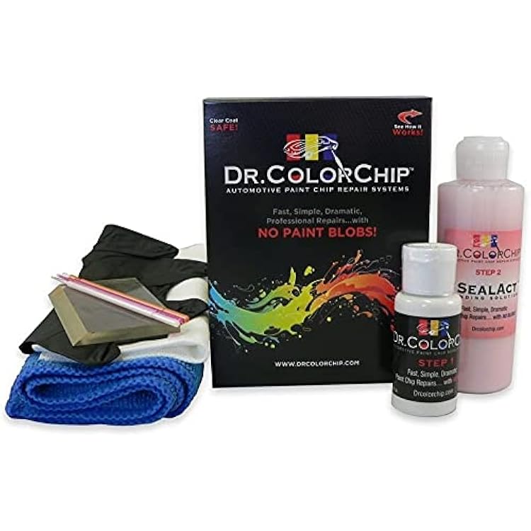 Dr. ColorChip Squirt-n-Squeegee Automobile Touch-Up Paint Kit, Compatible with the 1993 Oldsmobile All Models, Medium Slate Gray Metallic 85WA9235