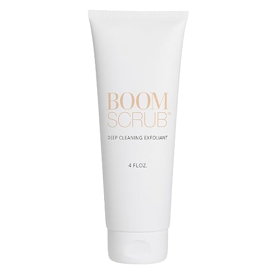 BOOM Scrub Cocoa Rose Exfoliator Gentle Exfoliating Face Scrub