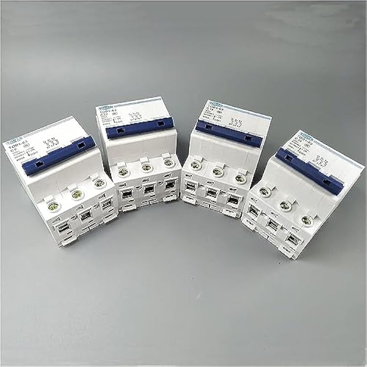 Circuit Breaker 3P AC MCB TOB1-63 C Type 230400V~ 50HZ60HZ Mini Circuit Breaker 3A 6A 10A 16A 20A 25A 32A 40A 50A 63A3P 40A