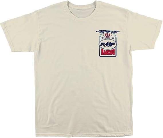 FMF Racing Speedway T-Shirt (Large, Natural)