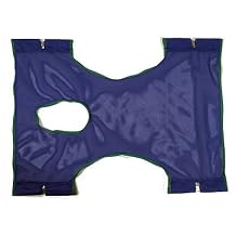 Invacare Standard Sling, Polyester Mesh, with Commode Opening, 9047