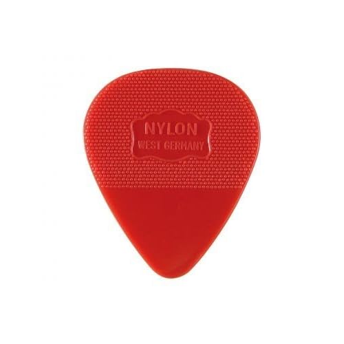 Guitar Pick Red Medium marked W. Germany