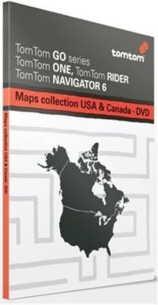 Tomtom Maps Of USA & Canada [Multiplatform DVD Use with any Tomtom GPS] [Old Version]