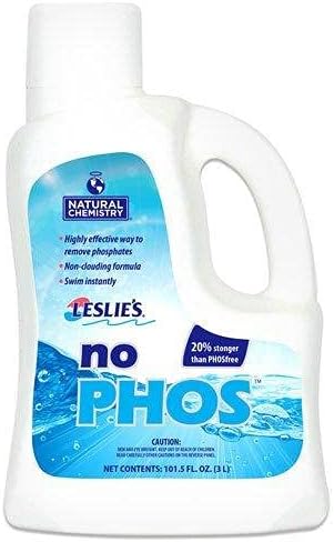 Leslie's NoPHOS Phosphate Remover, 3L Bottle 15313LSL