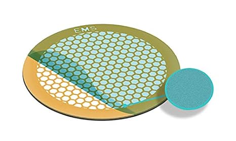 EMS Formvar Support Film Hexagonal Grid, 100 Mesh, Extra Thick, Copper, 50/pk