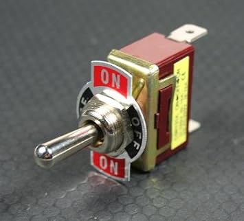 Toggle Switch, On-Off-On, Heavy Duty for Auto, RV, Truck, Boat, Aircraft and Utility Uses