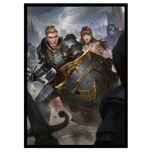 Fantasy North - Myriam - Child of The Underworld - 100 Smooth Matte TCG Card Sleeves - Fits Magic MTG Commander Pokemon and Other Card Games - Playing Card Sleeves