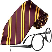 Kangaroo Wizard Costume for Kids and Adults - Wizard and Witch Tie Kids and Adults with glasses Spectacles - Men and Women Accessories for Halloween and Dress Up Apparel