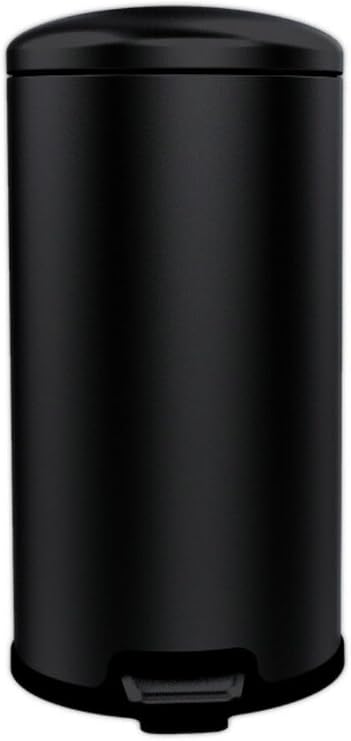 Primanova ME840606 Dumpster with Convex Lid 40Lt Interior, Black