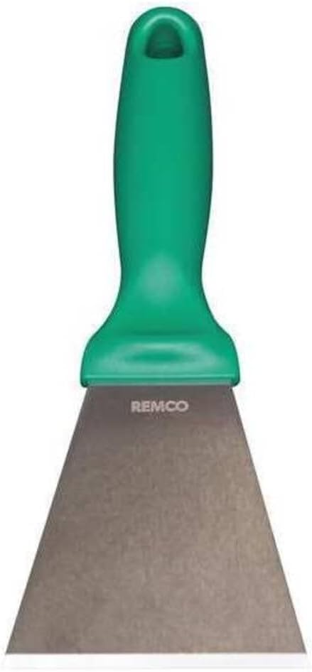 Remco Scraper,SS,3" Blade W,Green 69722-1 Each