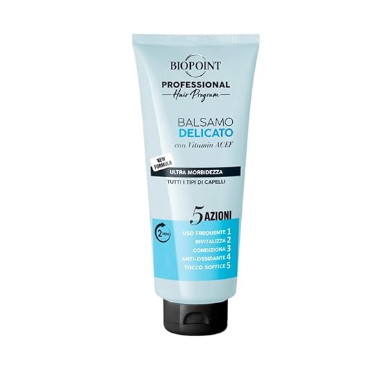 BIOPOINT Balsamo Capelli Delicato Con Vitamina ACEF Uso Frequente 350ml