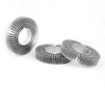 Round Shaped 115mmx50mmx20mm LED Heatsink Cooling Fin 3PCS