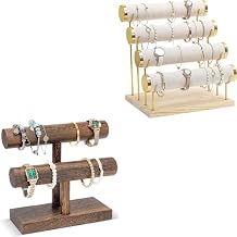 ProCase Bracelet Holder Display Bundle with Wooden Bracelet Stand for Selling