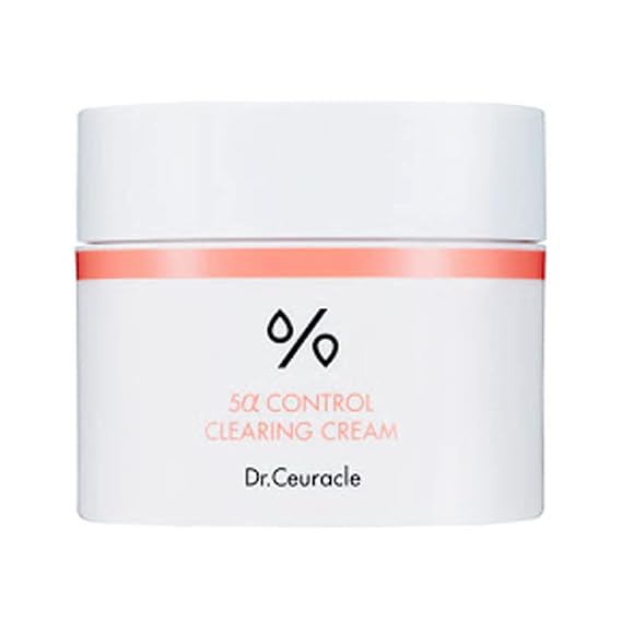 Dr.Ceuracle 5 Control Clearing Cream 50ml/1.69 oz - The lightweight Gel-Type Cream that Controlling Excess Sebum