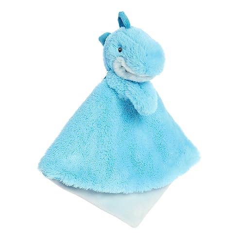 ebba Aurora Eco-Friendly Eco Sydney Stego LuvsterTM Baby Stuffed Animal - Recycled Materials - Security and Sleep Aid - Blue 12 Inches