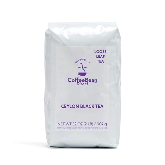 Coffee Bean Direct Ceylon Loose Leaf Tea, 2lb Bag
