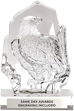 Crystal American Eagle Trophy