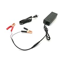 Bioenno Power 14.6V, 6A AC-to-DC Charger (Alligator Clips) for 12V LiFePO4 Lithium Iron Phosphate Batteries (BPC-1506C)