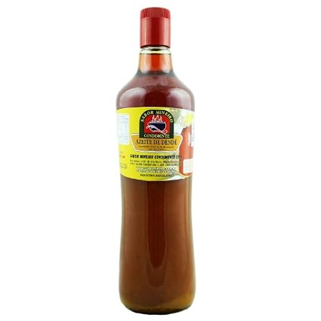 1 Pack Sabor Mineiro Condimonte Azeite de Dende - Oil of Palm 800g