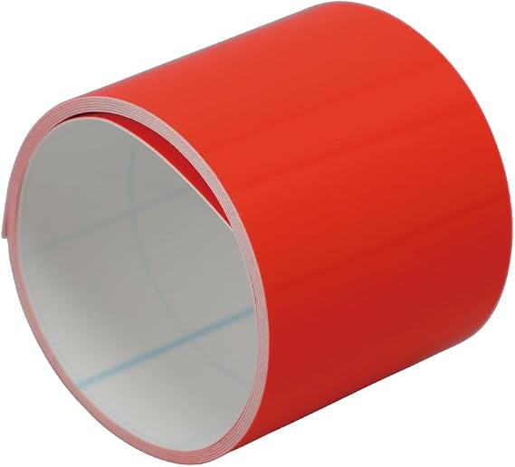 SIGNET 99884 Red Fluorescent Tape, 1.8 inches (45 mm) x 3.3 ft (1 m)