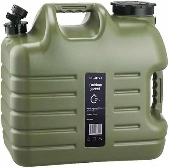 Madfox Galon Air PE Musluklu Su Bidonu 24 Litre