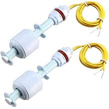 uxcell PP Float Switch for Water Pump Tank Liquid Water Level Sensor M10 90mm Length 2pcs