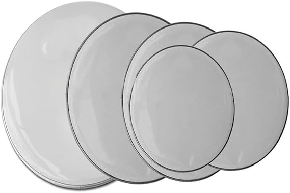 Flexible Sizing Drum Head Skin 0 188mm Thick for 6 8 10 12 Inch Drum Setups (10 inch)