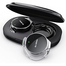 Wireless Bluetooth 5.4 Over-Ear Headphones with Ear Hook, Dual Device Simultaneous Connection, Clip-On Ear Design, Lightweight Earbuds for Sports/Running/Gym