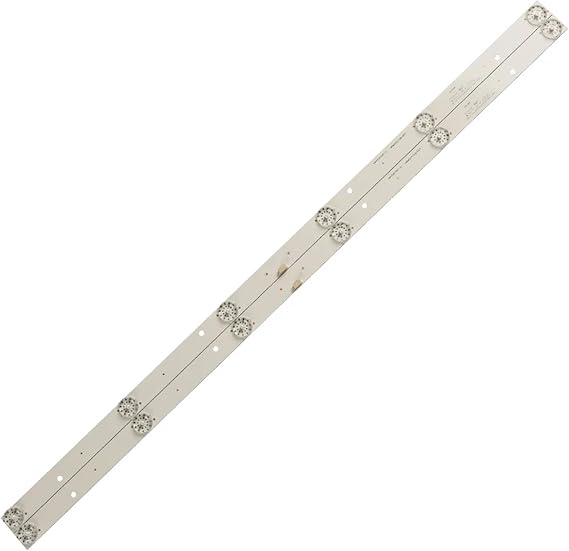 LED Backlight Strip 6 Lamp Compatible with Philips 32'' TV CRH-F32JL43030020659A-Rev1.2/1.3 MR 32PHF3011/T3 32PHF3061/T3 32PHF5011/T3 6V/LED (Color : 2 pcs)