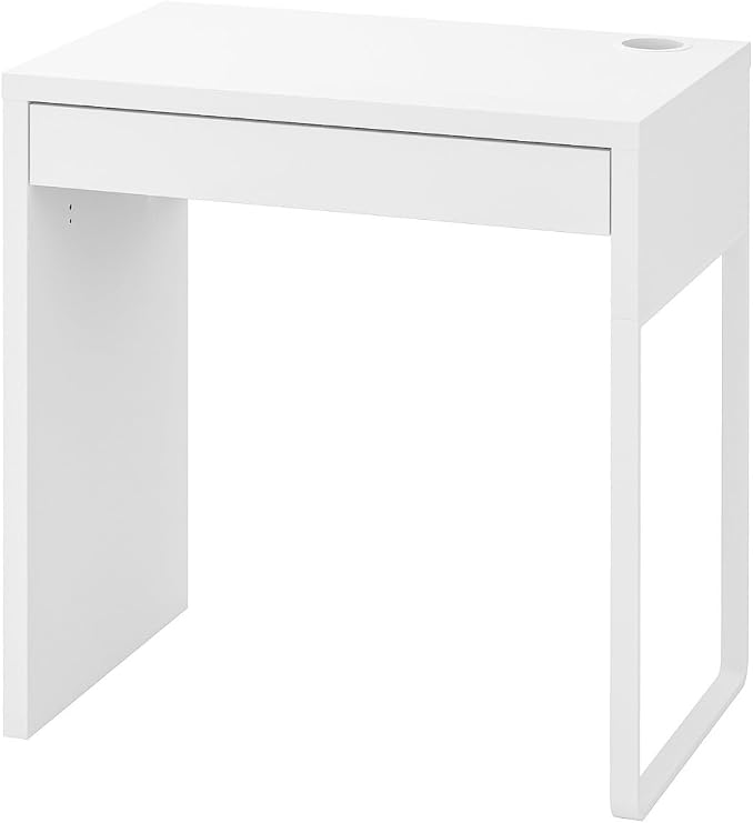 IKEA 302-130-76 Rectangular Micke-Desk, 73cm x 50cm, White