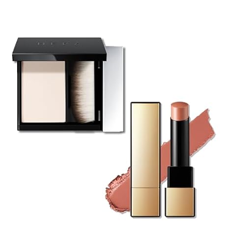 HERA Airy Blurring Powdered Primer and Rouge Classy Lipstick #413 MODERN BEIGE