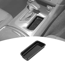 for Charger Gear Shift Tray Storage Trim Cover for Dodge Charger 2015-2023 Red Interior Accessories 1pc
