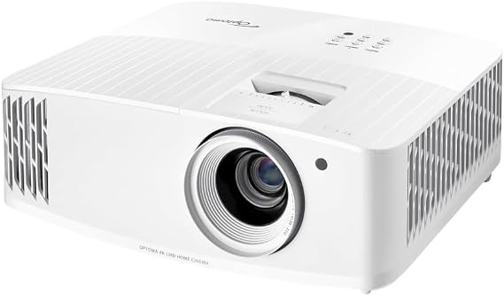 Optoma UHD35x Bright True 4K UHD Resolution Gaming Projector, Lights on viewing 3600 Lumens, Lightning-fast Gaming delivering 240Hz in 1080p with an ultra-low lag of 4.2ms, Full 3D, Up to 300" Image