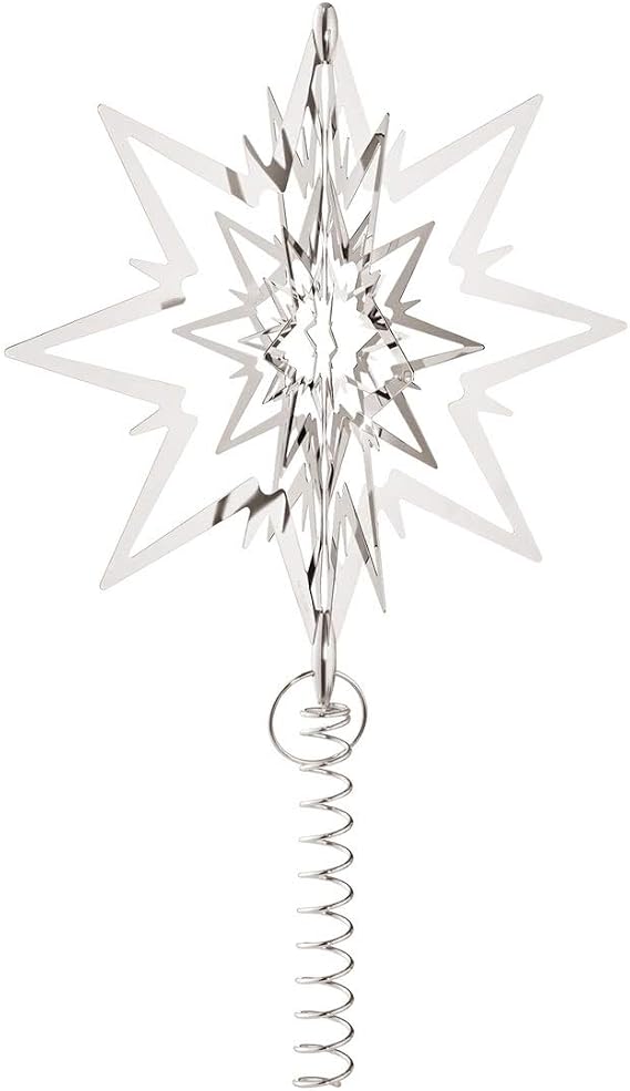 Georg Jensen Top Star Palladium, Brass, Silver, Large