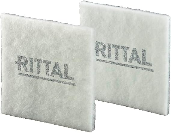 Rittal 3322700, Fleece Filter Mat, Replacement mat for Fan-and-Filter Units. G2, ISO Coarse 50%, Gray, 5/PK
