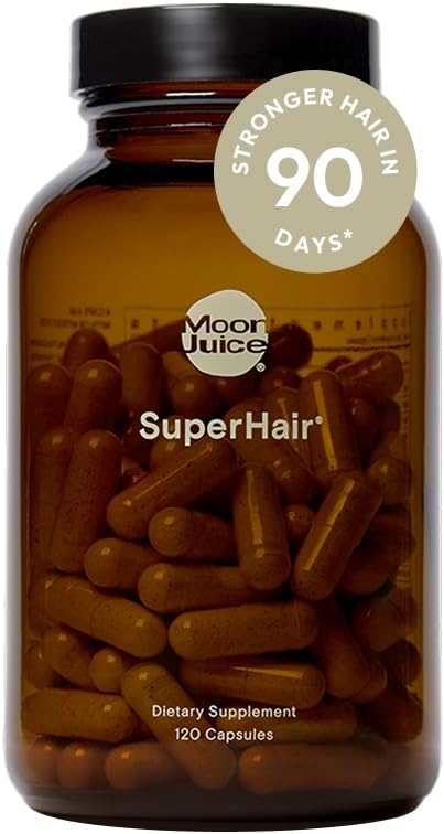 Moon Juice, SuperHair Growth Vitamins, Biotin & Saw Palmetto, 120ct